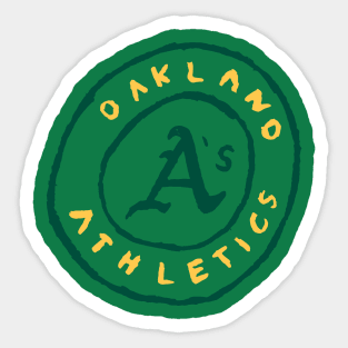 Oakland Athletiiiics 06 Sticker